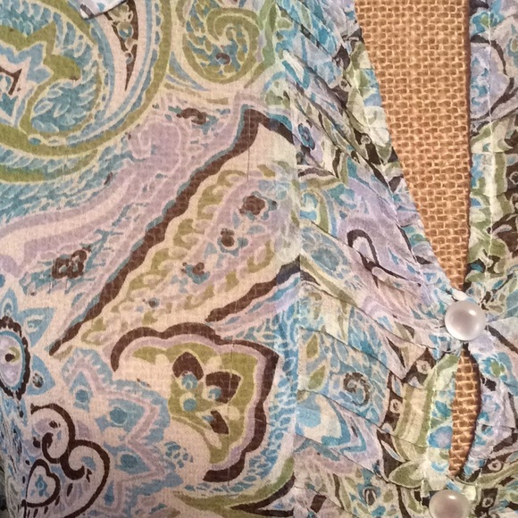 Worthington silk blouse - Picture 7 of 8